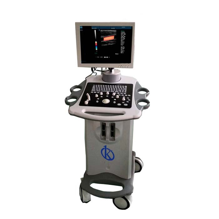 Portable Ultrasound Scanner Trolley, Color Doppler Ultrasound Machine YR05153