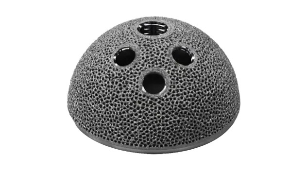 MH 3D-print Acetabular Cup (Tri-Holes VII)