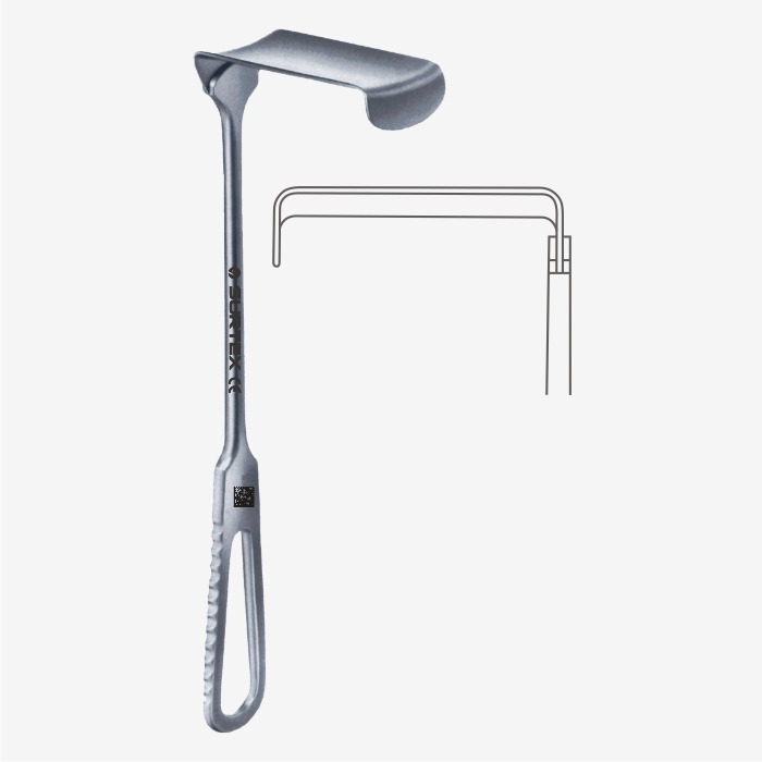 Morris   Retractor- Big 64x51mm, 24.5cm