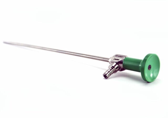 Stryker 502-937-030: Stryker AIM Laparoscope 10.0 mm, 30° view angle, autoclavable.