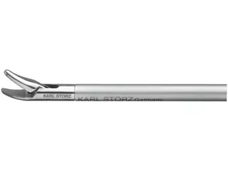 30173RAL-Karl Storz  Dismantling KOH Needle Holder, jaws curved to right, with tungsten carbide inserts.