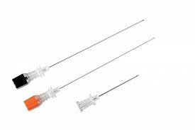Disposable spinal anesthesia needle